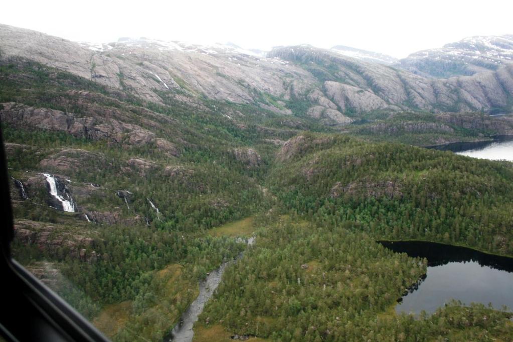 Bilete 11Plassering av kraftstasjonen er vist med raud pil.