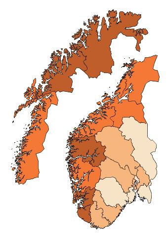 Arbeids- og innsatsområder Helsesystemet Sykdomsbyrden i Norge Hva dør folk av? Hva lever de med? Hva fører sykdom til?
