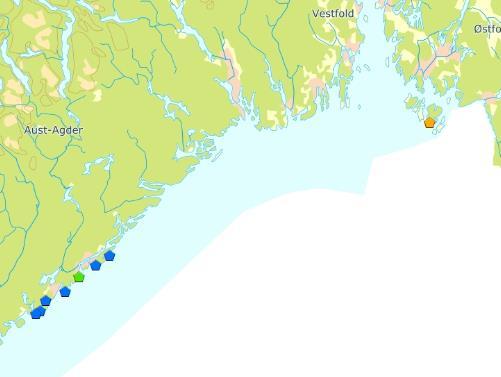 Ålegress klassifiserte resultater 2017 er første år hvor det beregnes EQR for ålegress og kun for DP Klima Indeksen baserer seg på 3 parametere: 1.