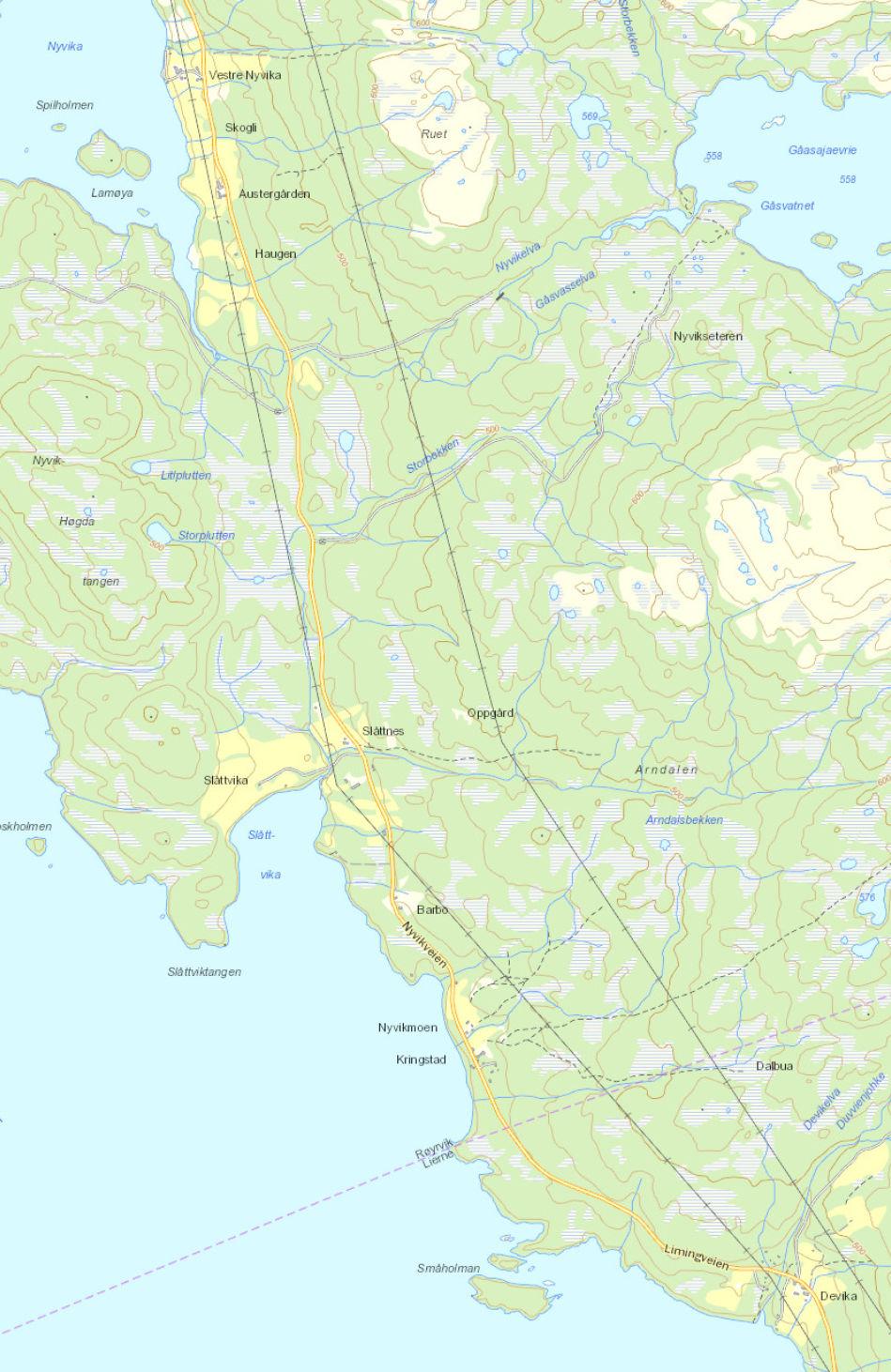 9 8 Lokaliteter beskrevet i tiltaksplan 0 0,4 0,8