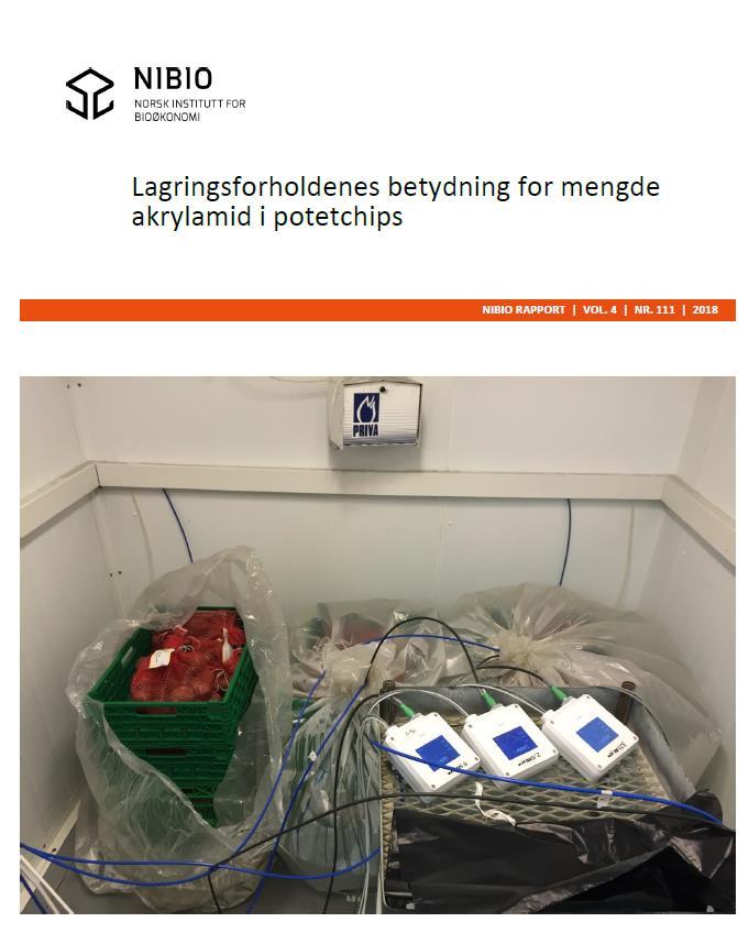 Prosjekt: Lagringsforholdenes betydning for mengde akrylamid i potetchips