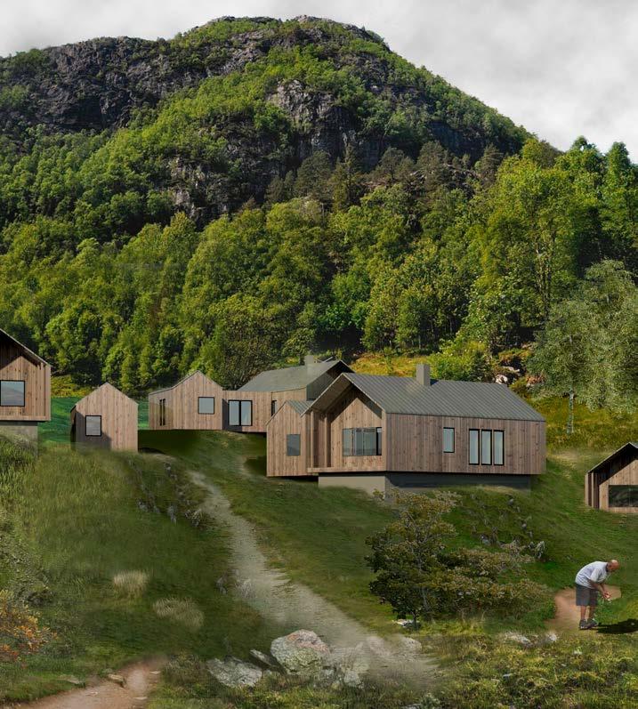 Et rikt liv med enkle midler Bergen Økologiske Landsby BØL bygger landsby ved Bruvik