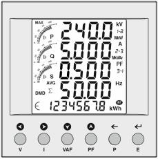 RI-F400-C OP006 V01 BRUKERMANUAL RI-F400 RI-F400-G-C RI-F400-B-C Panel Mount RTU over RS485 Pulse O/P X 1 X 2 X 1 SPESIFIKASJONER