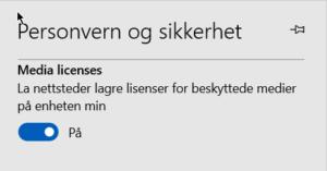 ID og medielisenser.