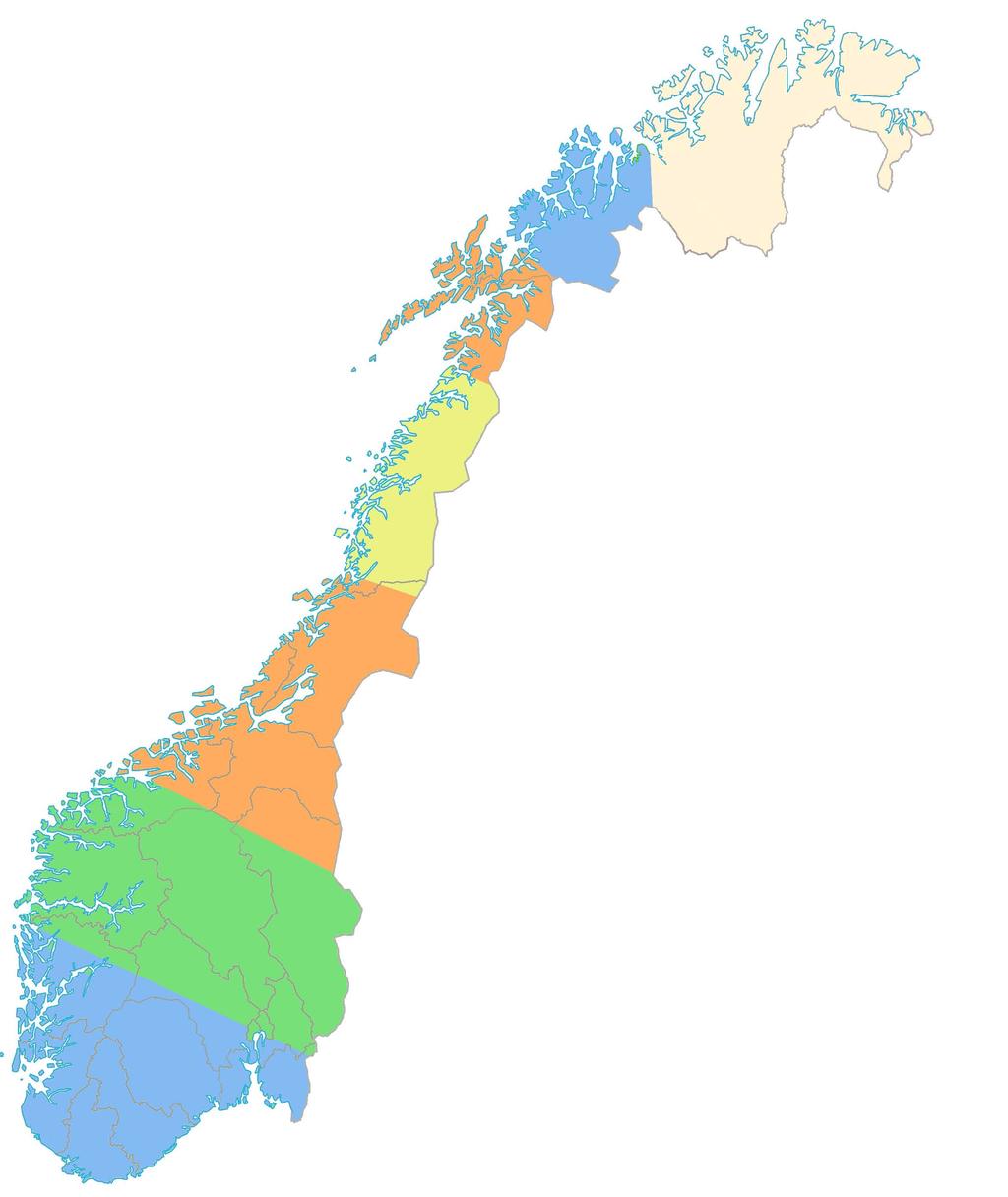 Fraktsoner og avdelingskontor Tromsø tlf: 91 33 86 38 Avd. Troms og Finnmark Hovedkontor Mo i Rana tlf: 75 12 88 44 Avd. Nordland Trondheim tlf: 41 42 16 15 Avd.