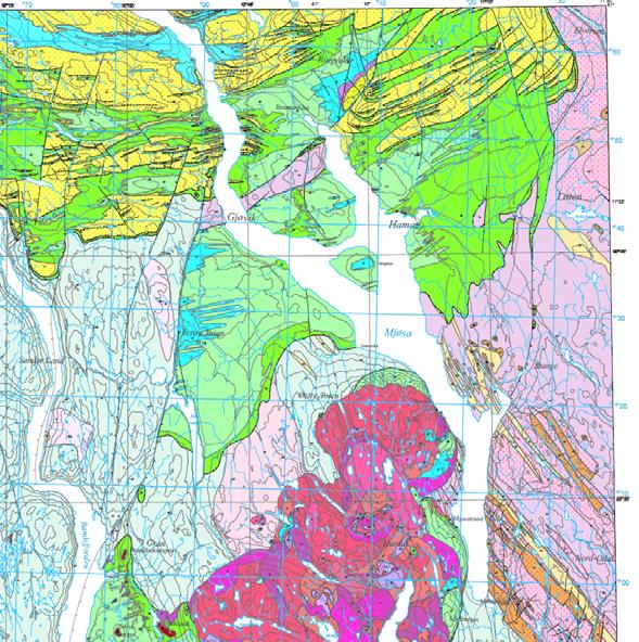 Geologien i Hedmarksområdet Kambriske og Ordoviciske svartskifre er svært utbredt i Hedmark og områdene rundt Mjøsa. Alunskifer (og andre svartskifre) dominerer i berggrunnen mange steder.