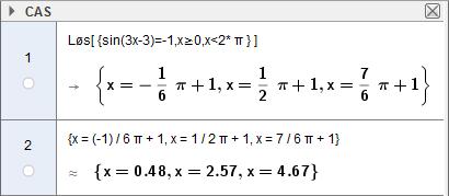 Den største verdien funksjonen g kan ha blir da. c) Finn for hvilke verdier av funksjonen g har den største verdien. d) Løs likningen g grafisk og ved CAS. Hva har du funnet nå?