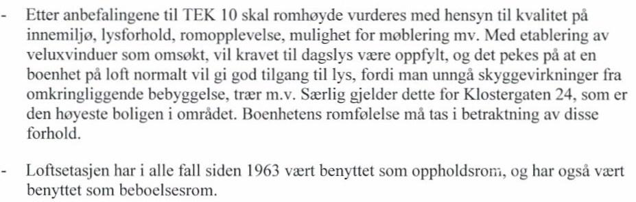 Bestemmelsen er konkretisert i teknisk forskrift der det følger av 12-7 1.