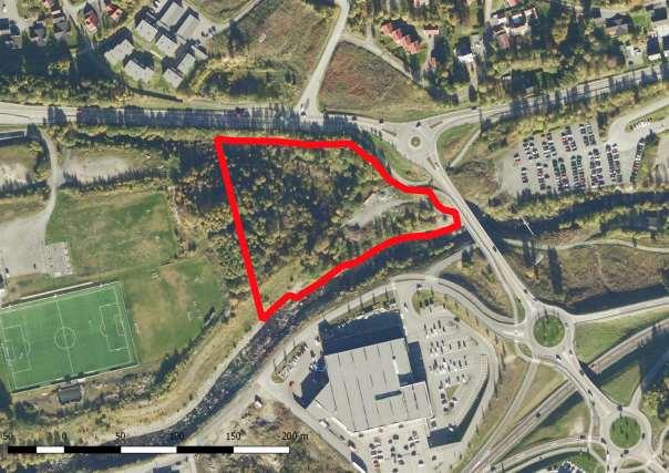 B20 MUSTADPARKEN Nærmiljø og friluftsliv Liten Svakt positivt 0 / + Kommentar: Området er allerede omdisponert til utbyggingsområde, og en endring fra næring til bolig/næring vil ikke påvirke