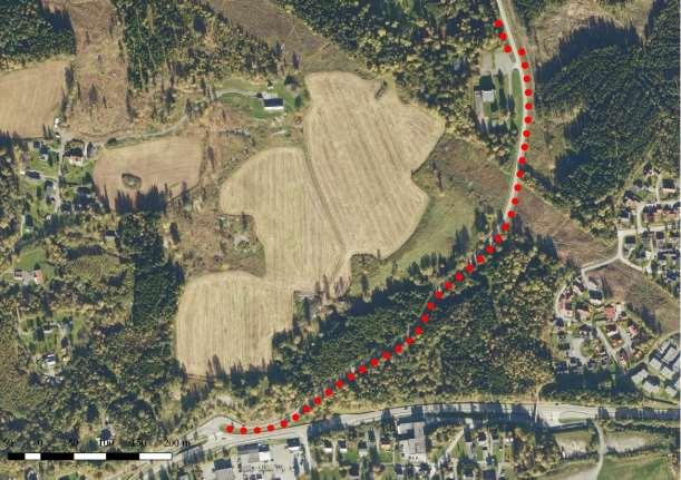 GS6 ÅSVEGEN HUNNDALEN TIL HUNN KIRKE Nærmiljø og friluftsliv Stor Stort positivt + + + + Kommentar: Åsvegen er en viktig vegforbindelse mellom Hunndalen og Nordbyen, med tilgrensede friluftsområder