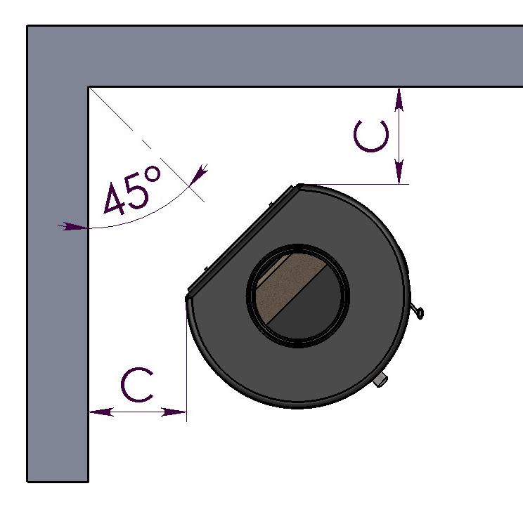 1.0 Installation de votre poêle Morsø 1.1 Déballage du poêle Le poêle de base est fourni prêt à être installé sur le socle choisi et la partie supérieure n a plus qu à être fixée.