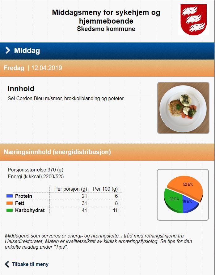 Hva er det til middag?