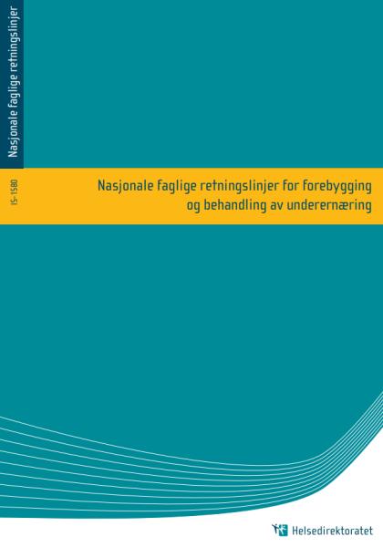 Systematisk ernæringsarbeid for å forebygge underernæring Enklere å forebygge underernæring enn å behandle det Undersøkelse blant ansatte i 2018 om screening og ernæringsarbeid Ny prosedyre for å