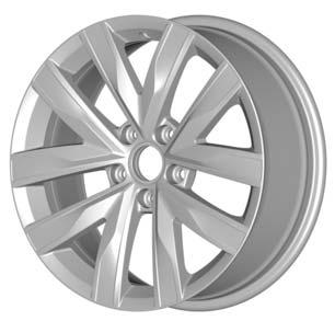Design 9 (54) Produkt: Wheel rims for vehicles (51) Klasse: 12-16 (72) Designer: Michael Farny, c/o Volkswagen AG, Brieffach 1770, 38436 WOLFSBURG, Tyskland (DE) Malte Hammerbeck, c/o Volkswagen AG,