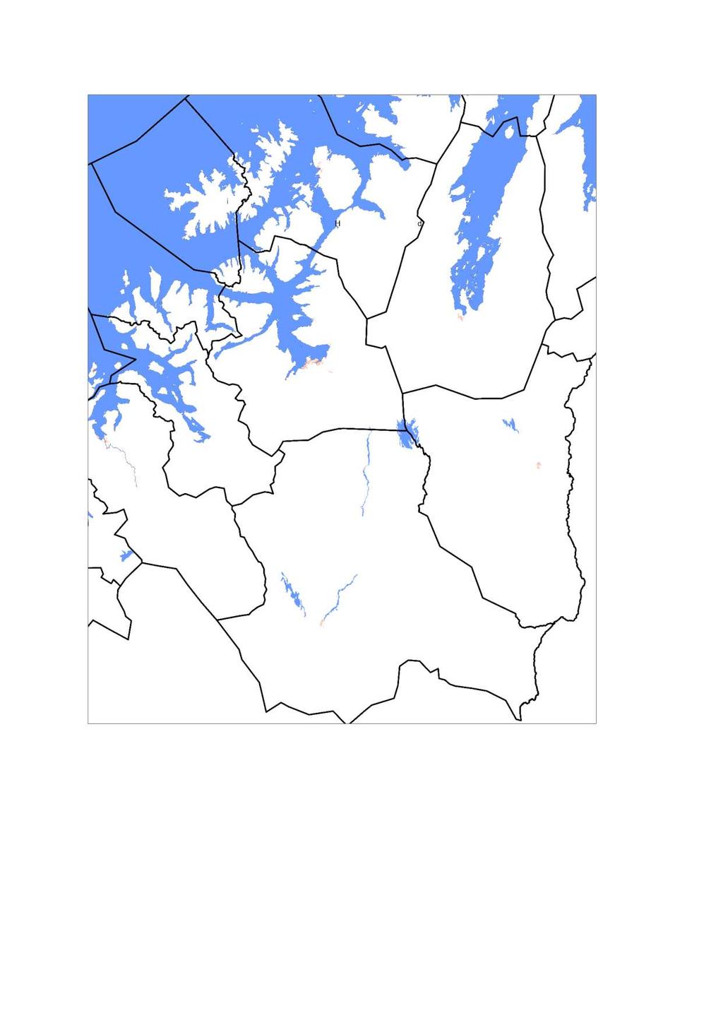 Figur 4.9 BA - regioner i Vest - Finnmark Tabell 4.