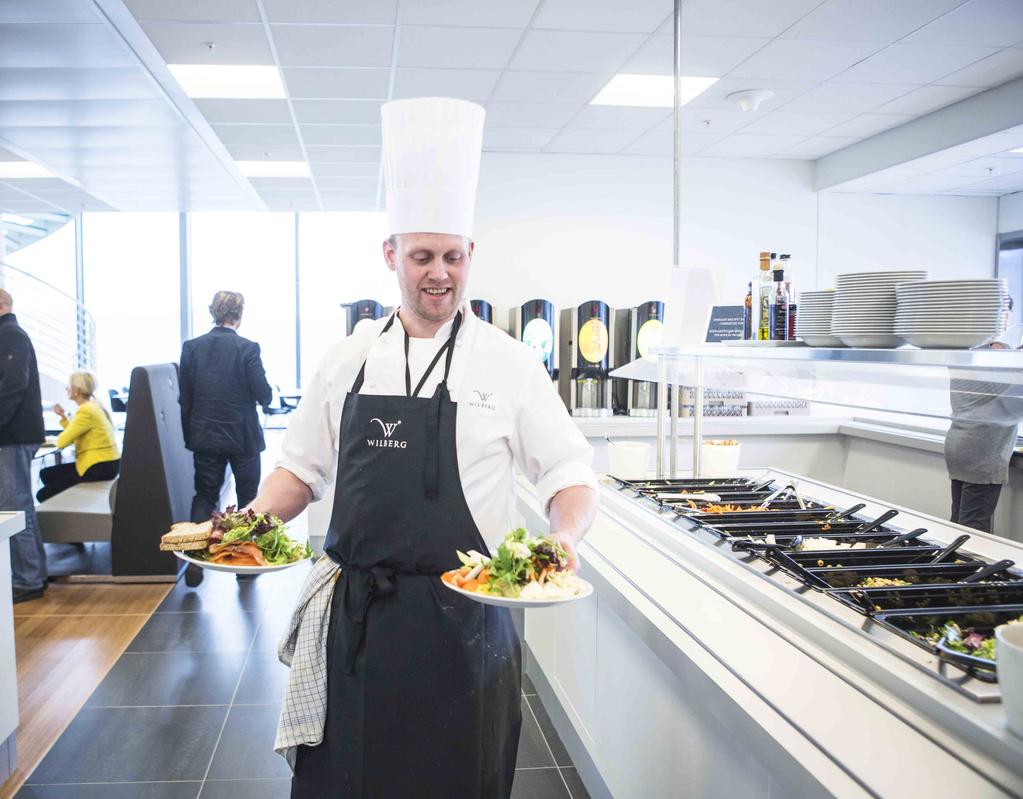 KANTINE Lunsj serveres fra 11.00-13.