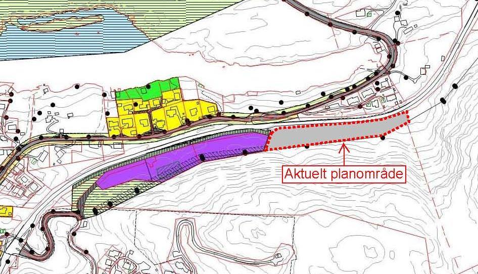 Tiltakshavar for planarbeidet er AB Eigedom as Planområdet er på ca 7 Daa, og er tenkt regulert til næringsaktivitet som t.d. lettare industri/småindustri, handverksbedrifter, lagerareal e.l. I kommuneplan for Flora er området vist som LNF-område.