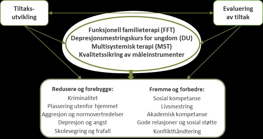 Depresjonsmestringskurs for ungdom (DU): Prosjektet er finansiert av FINNUTprogrammet i Norges forskningsråd.