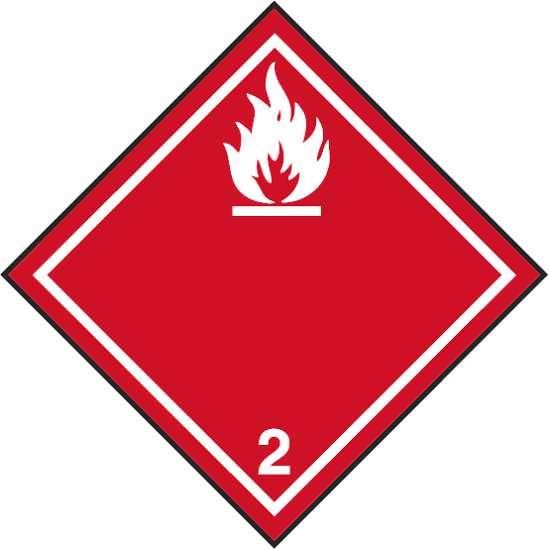 14.2 FN-forsendelsesnavn AEROSOLER, brennbar 14.3. Transportfareklasse(r) Class 2.1 Underordnet risiko - Label(s) 2.1 14.4. Emballasjegruppe 14.5. Miljøfarer Nei. 14.6.