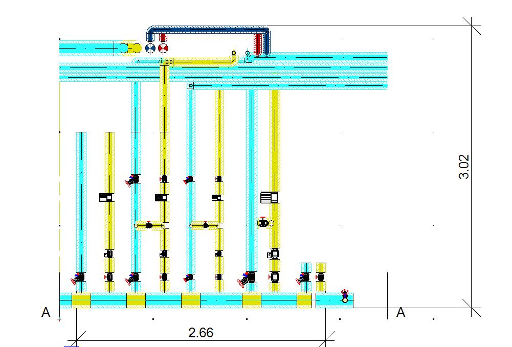 DDS-CAD 14 Eksporter mengeliste/plott/utsnitt 115 Høyreklikke på et snitt eller utsnitt i modellen og velge Opprett presentasjon for supplering.
