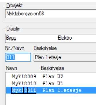 DDS-CAD 14 Generell informasjon 25 Filnavn og formater Programmet bestemmer automatisk filbetegnelsen til modellene/filene for et prosjekt.