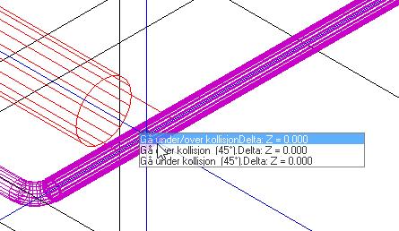 64 Strektegning/Plassere og redigere objekt DDS-CAD 14 Flytte t-stykker og bend For å flytte