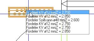 74 Strektegning/Plassere og redigere objekt DDS-CAD 14 Horisontal retning. Gradverdien kan låses før du begynner å tegne rør.