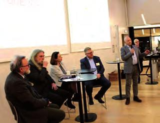 Byrådsleder i Oslo, Raymond Johansen, delte visjoner og ambisjoner for Oslo som Europeisk miljøhovedstad i 2019, mens Torger Reve, professor Handelshøyskolen BI stilte spørsmål ved om Østlandet og