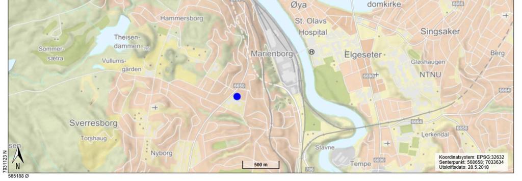 Hensikten med planen er riving av eksisterende småhus, en enebolig og en tomannsbolig, begge på 1 ½ etasje, innenfor planområdet og legge til rette for nye boliger i lavblokker.