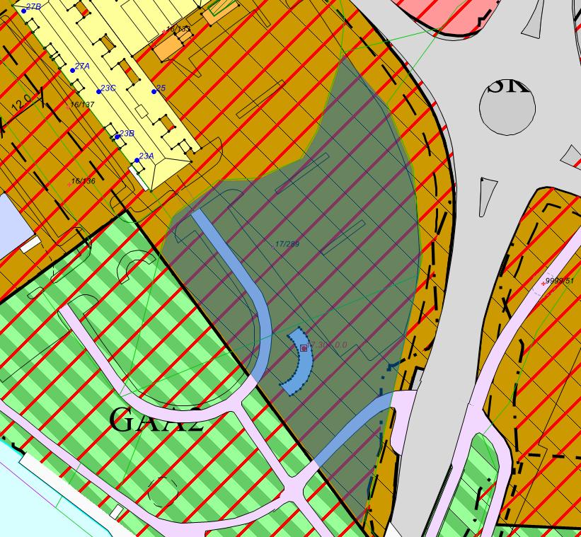 C1 - Sundet Eiendommen er ca. 2,4 da og regulert til bolig/forretning/kontor. Det er knyttet utfordringer til evt.