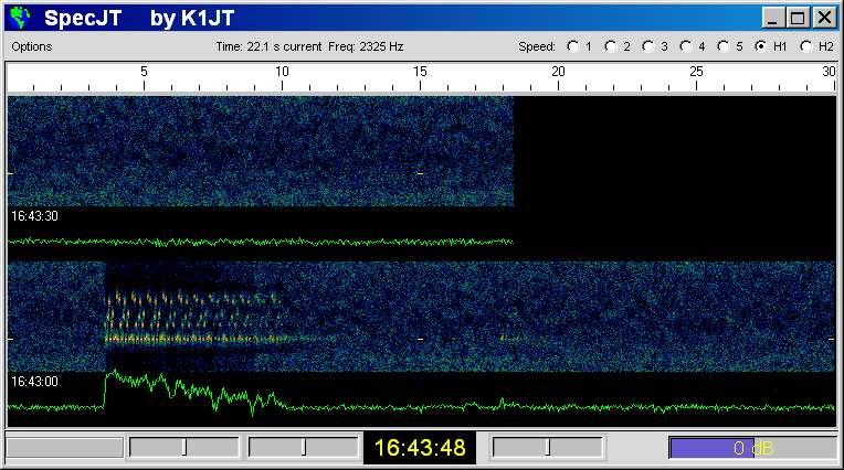Meteor-scatter QSO