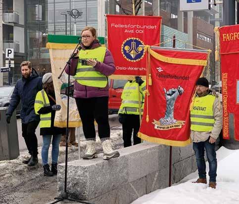 8. mars Streiken ved Godt Brød Rekordmange i 8. mars-tog i Oslo. Det var ventet at abortsaken ville føre til stort oppmøte på årets markering av kvinnedagen. I Oslo ble det satt ny med 14.