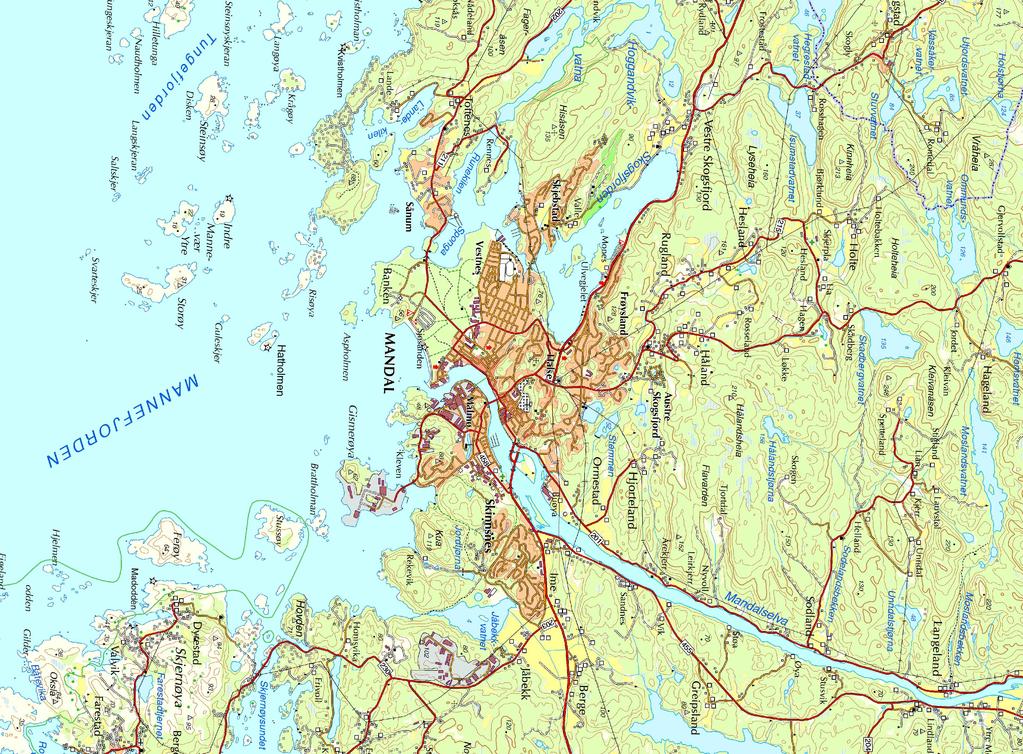 Oppdrag nr: 1350023717 Målestokk: 1:50 000 Status: Grunnundersøkelse Vassmyra ungdomsskole 05.09.