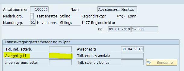 4. Recon Feriepenger av refusjon Ansatte som er fratrådt må behandles spesielt Mottatt refusjon på en fratrådt vil bli postert på siste aktive dato og vil være synlig i Recon i perioden for denne