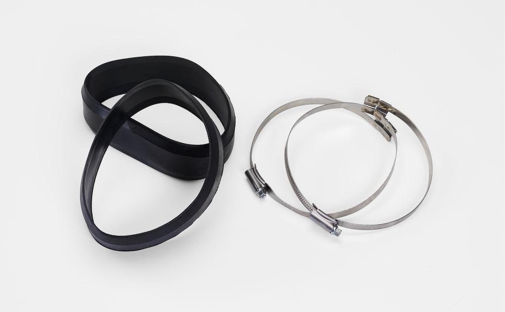 rubber sleeves and hose clip 20376017 Gummiforing,slangeklemme