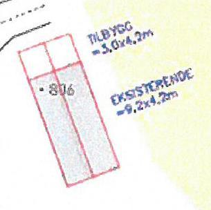 Vurdering av tiltakene Eksisterende seterstue er på 9,2 * 4,2 m = 38,64 m2 BYA (utvendige mål).