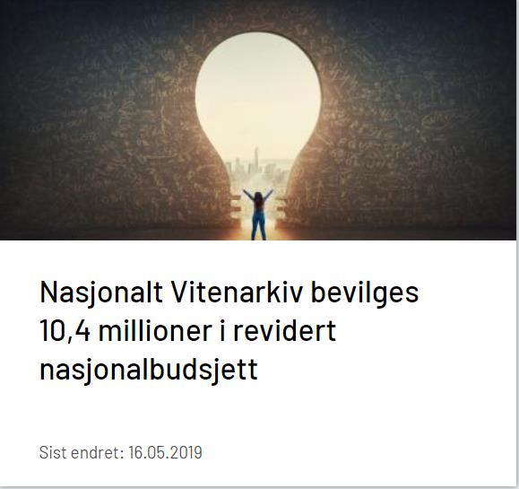 Nyhetssak på unit.no ifm.