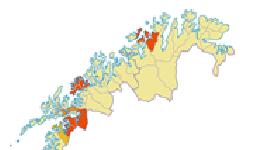 januar 2020: 354 kommuner 11 regioner Finnmark + Troms = 54?