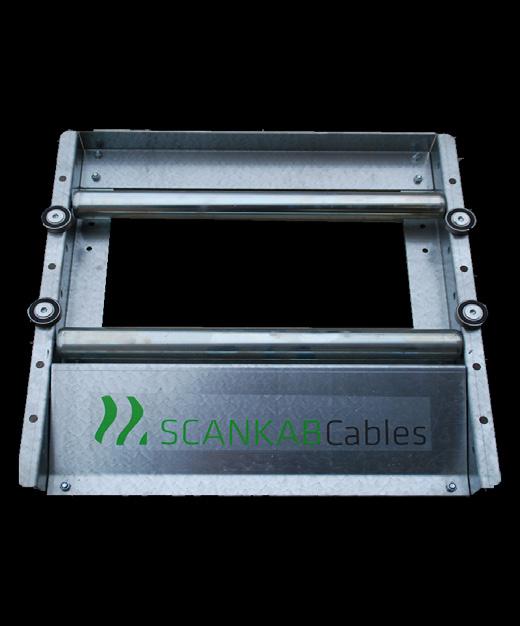 Kabelvogn og -avruller SCANROLL kabelafruller Kabelafruller til afrulning af mindre kabeltromler med