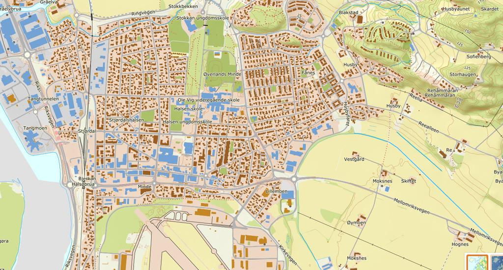 2 Beskrivelse av planområde Ny detaljregulering vil