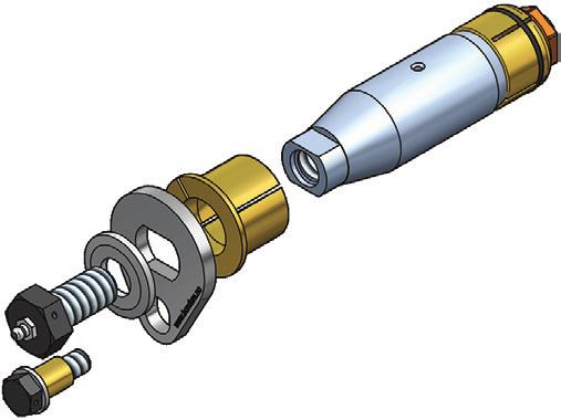 2/ Prepare the bondura assembly by removing the parts. Klargjør bondura sammenstillingen ved å demontere delene. Important!