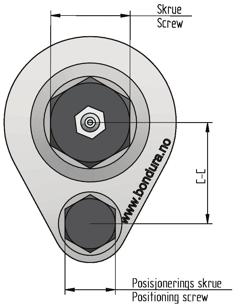 2/ technical specifications/torque tekniske data/tiltrekkingsmoment PIN size Screw Skrue Nut Mutter Positioning details Posisjonerings-detaljer