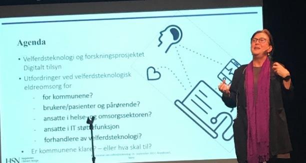 VELFERDSTEKNOLOGIKONFERANSEN 26.September Implementering av velferdsteknologi- hvordan kan kommunene møte utfordringene? Dr. Etty R.