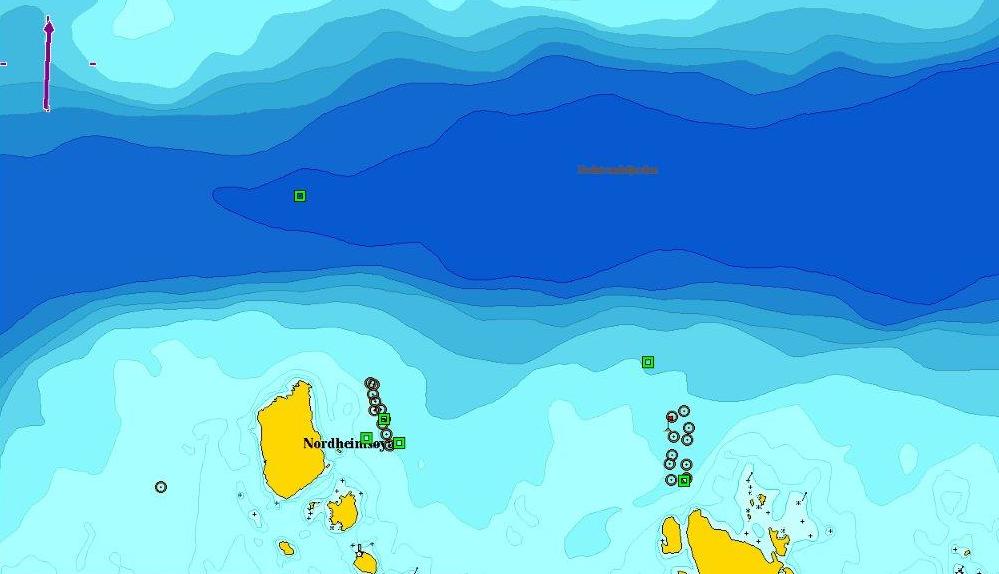 N Fjernsone, Ådn 3 Overgangssone, Dyr 2 Nærsone, Dyr 1 Dyrholmen Figur 2.4.