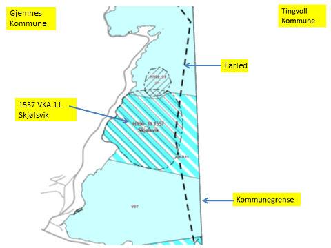 Arealbeskrivelse Lokalitetens formelle plassering Hva er nytt i denne KU-en?