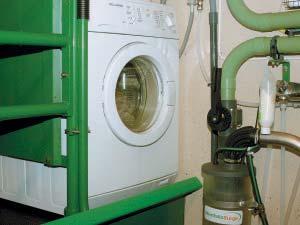 Vaskemaskin i melkegrava er en smart detalj. at største arbeidsbyrden var papirmølla for å få lån med rentestøtte i Innovasjon Norge i boks.