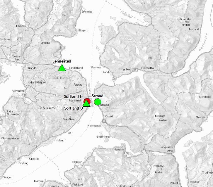 Sortland B. Figur 12 Skolestruktur alt. 4a 7.