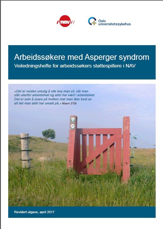 Fagutvikling Arbeidssøkere med Asperger syndrom april 21017