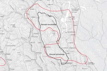 Kapittel 2 Analyser 2.1 Analyseområde 1 Rendalen renselskap 2.1.1 Enkeltvis vurdering av tamreinlagene Rendal renselskap Analyseområde nr.