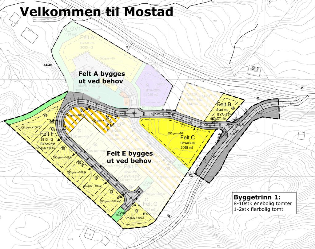 19/48 Prissetting av boligtomter for salg i Lindvollheia og Mostad boligfelt.